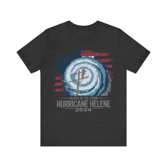 Linemen Heroes Hurricane Helene-  Tee