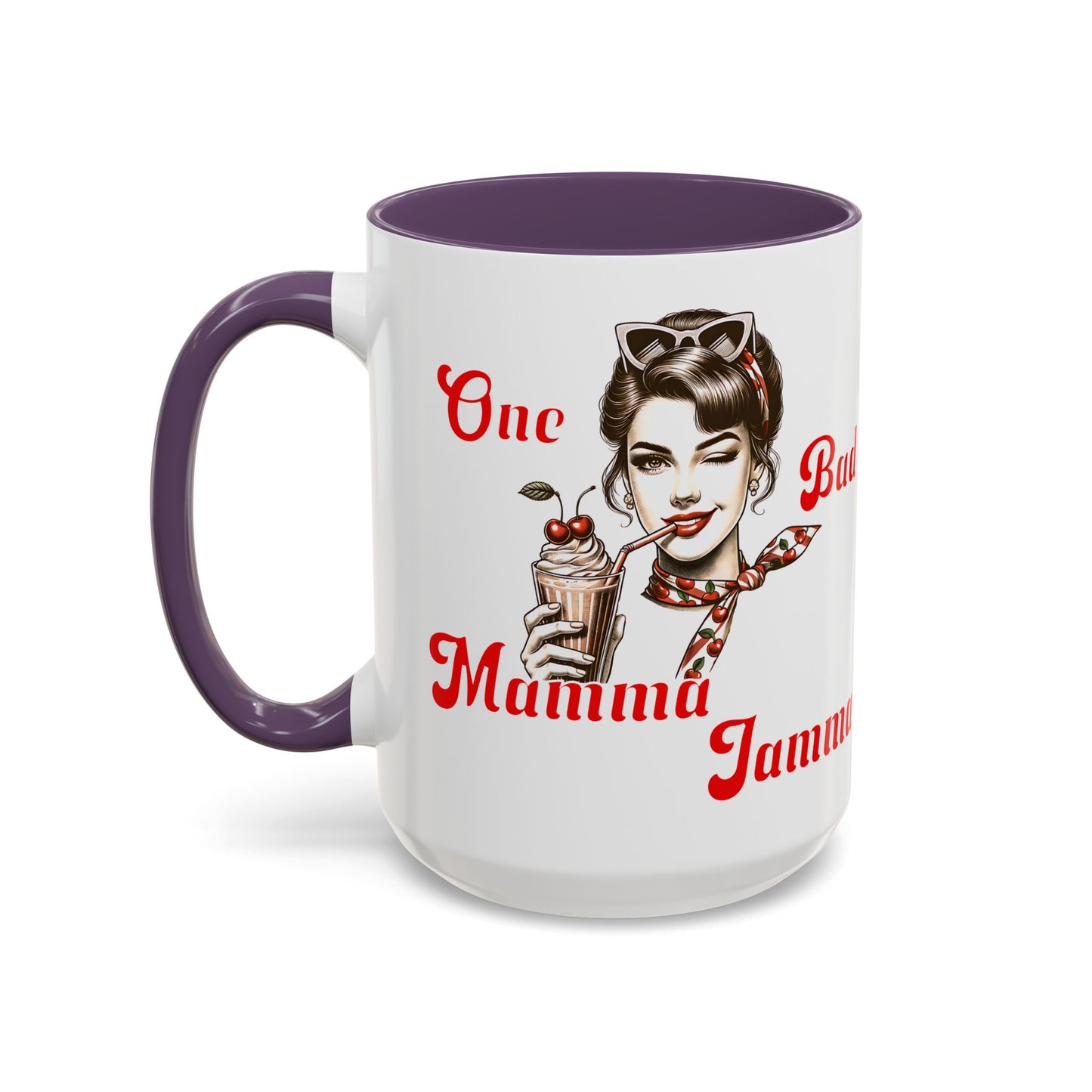 Mug - Vintage Woman One Bad Mamma Jamma
