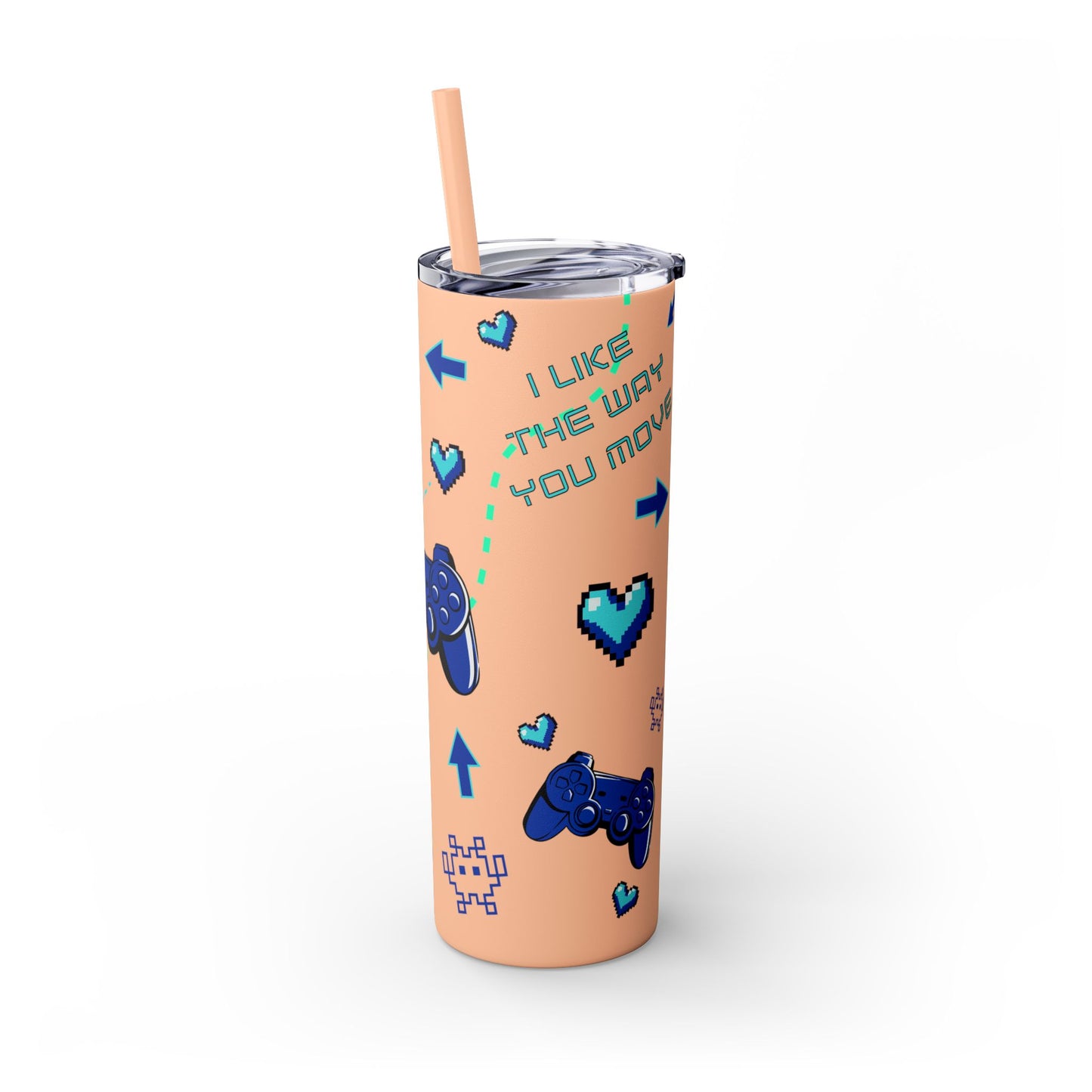 I like the way you move Tumbler Skinny Console Gamer