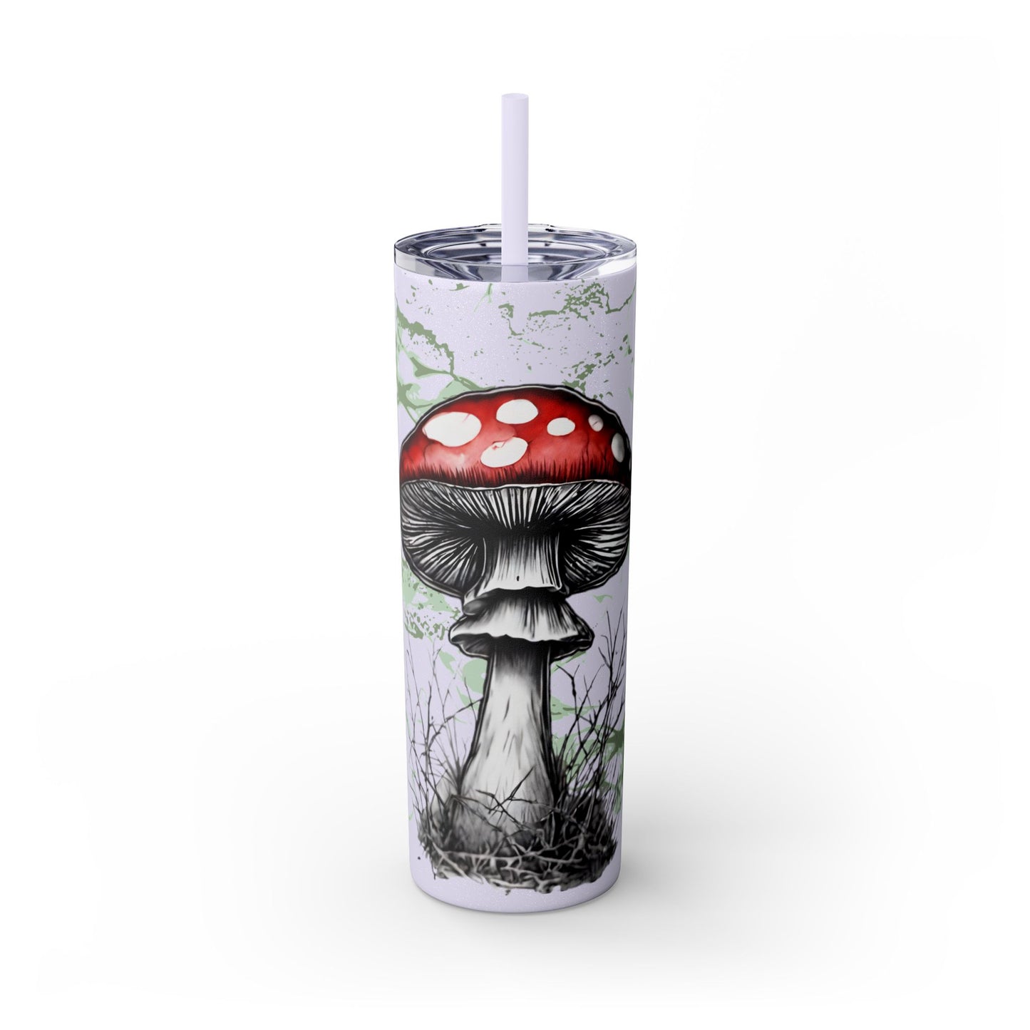 Tumbler Cup Mushrooms Design 20oz