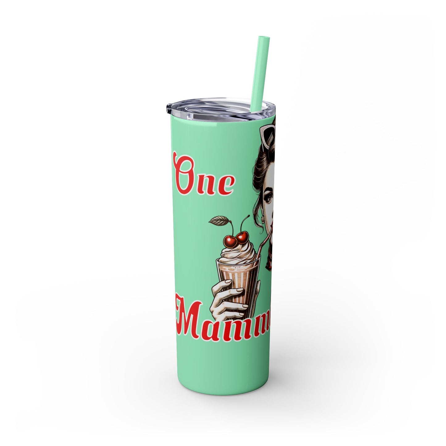 One bad mamma jamma vintage Skinny Tumbler