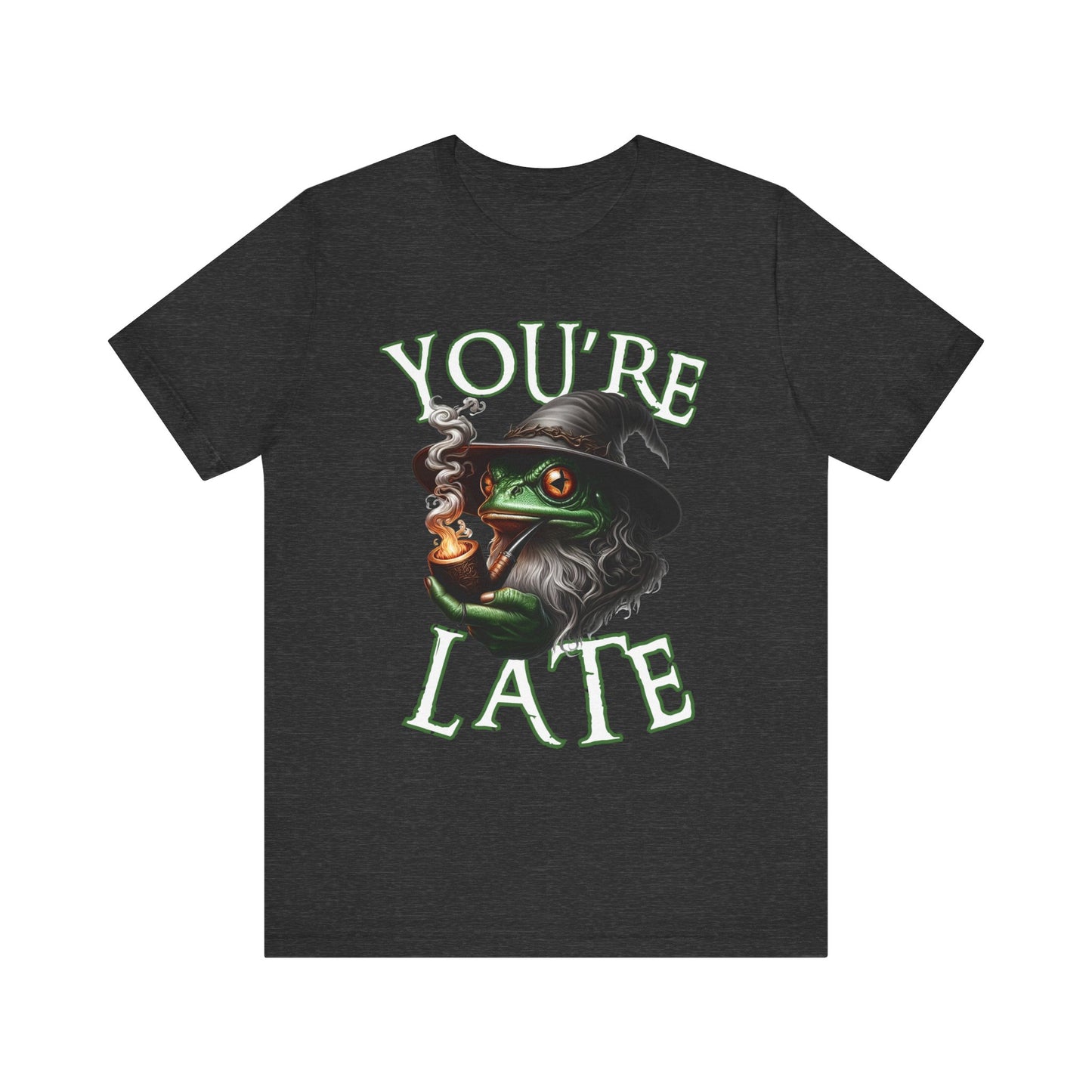 Frog Tee Shirt - 'Your Late' Design