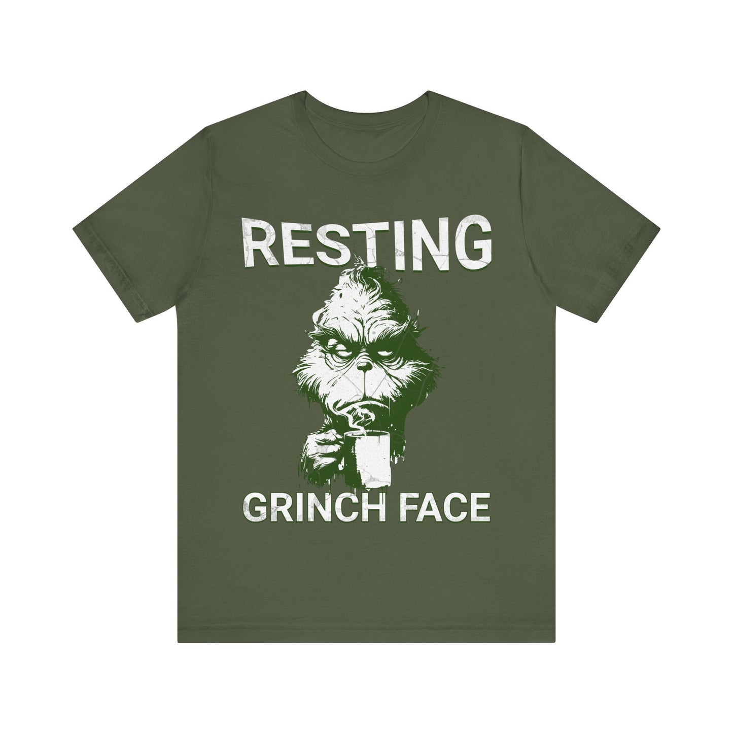 Grinch Resting Grinch Face- Tee
