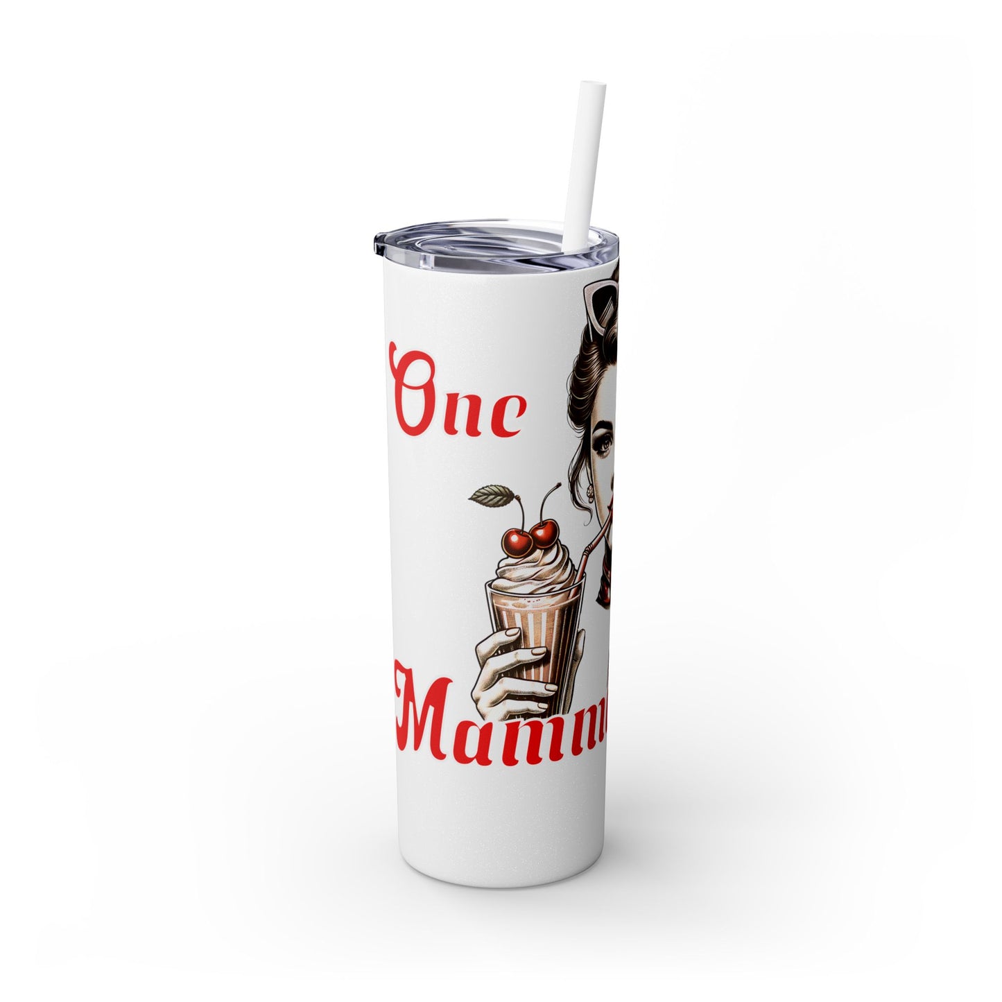 One bad mamma jamma vintage Skinny Tumbler