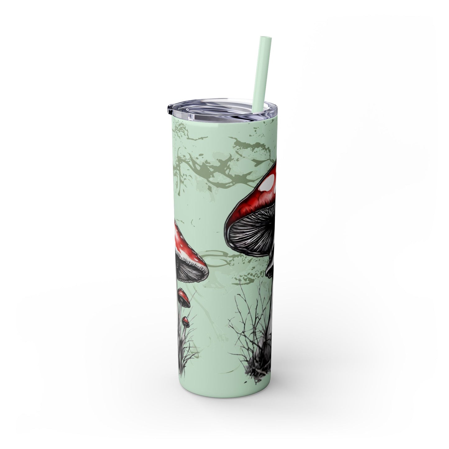 Tumbler Cup Mushrooms Design 20oz