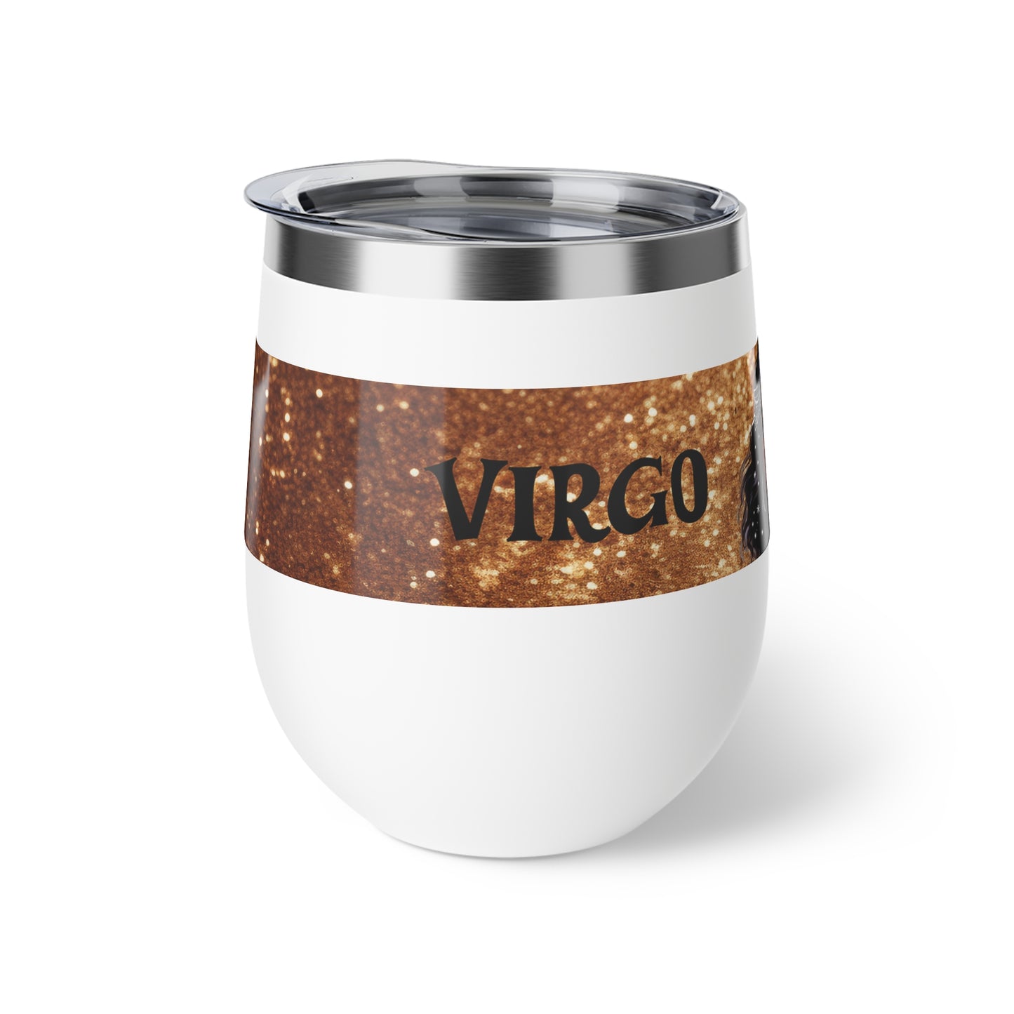 Virgo Beauty Copper Vacuum Insulated Cup, 12oz