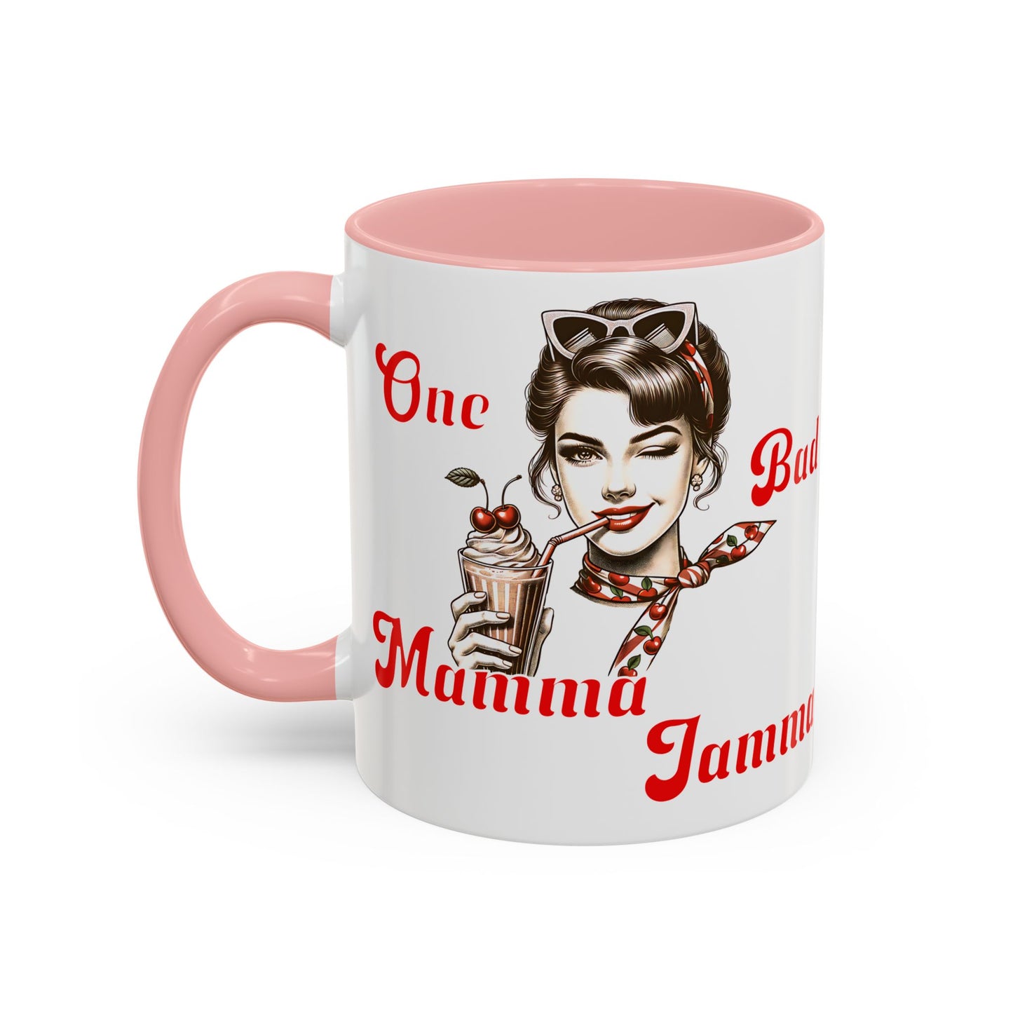 Mug - Vintage Woman One Bad Mamma Jamma