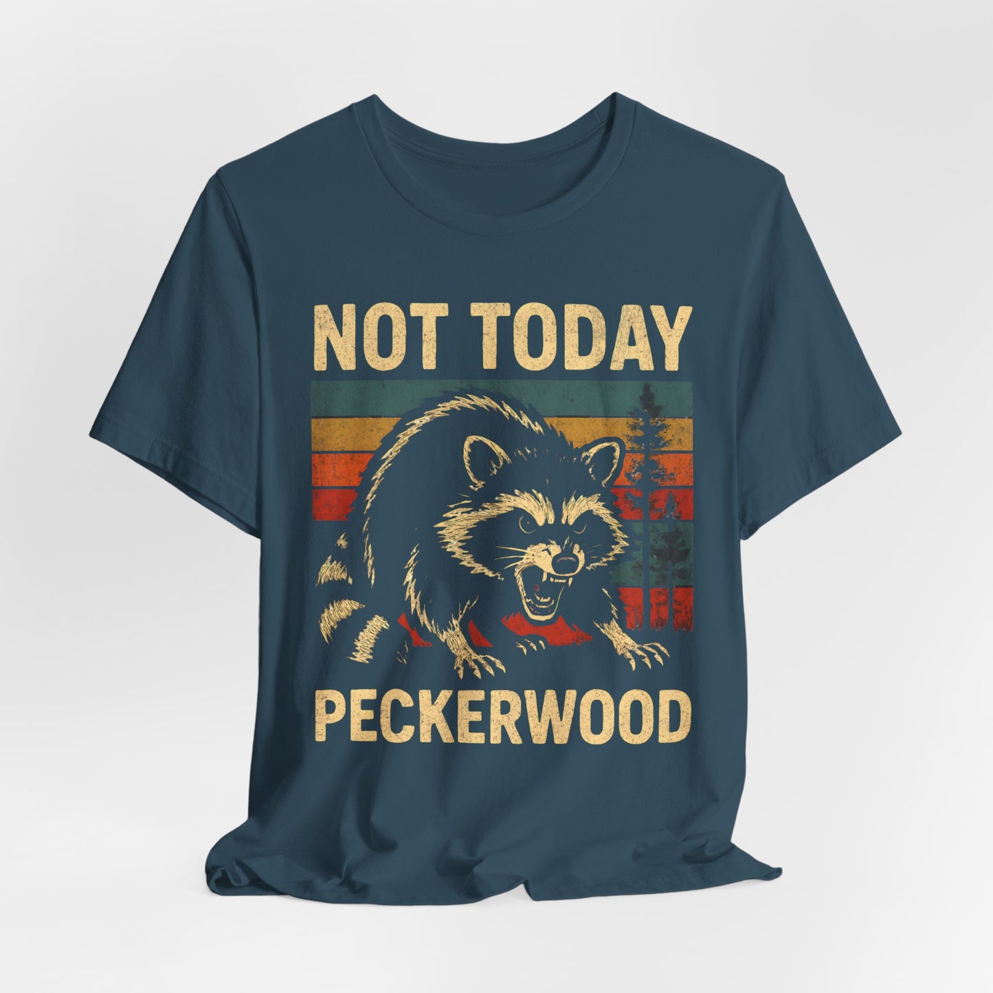 Vintage Raccoon Graphic Tee - Not Today Peckerwood, Animal Lovers Shirt,Cute Sarcastic, Sarcastic Self Love Shirt, Sarcasm shirt