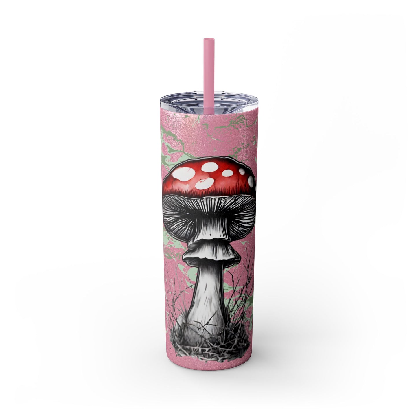 Tumbler Cup Mushrooms Design 20oz