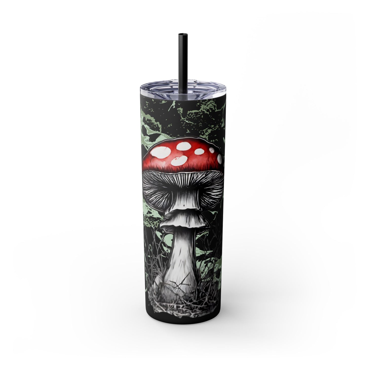 Tumbler Cup Mushrooms Design 20oz