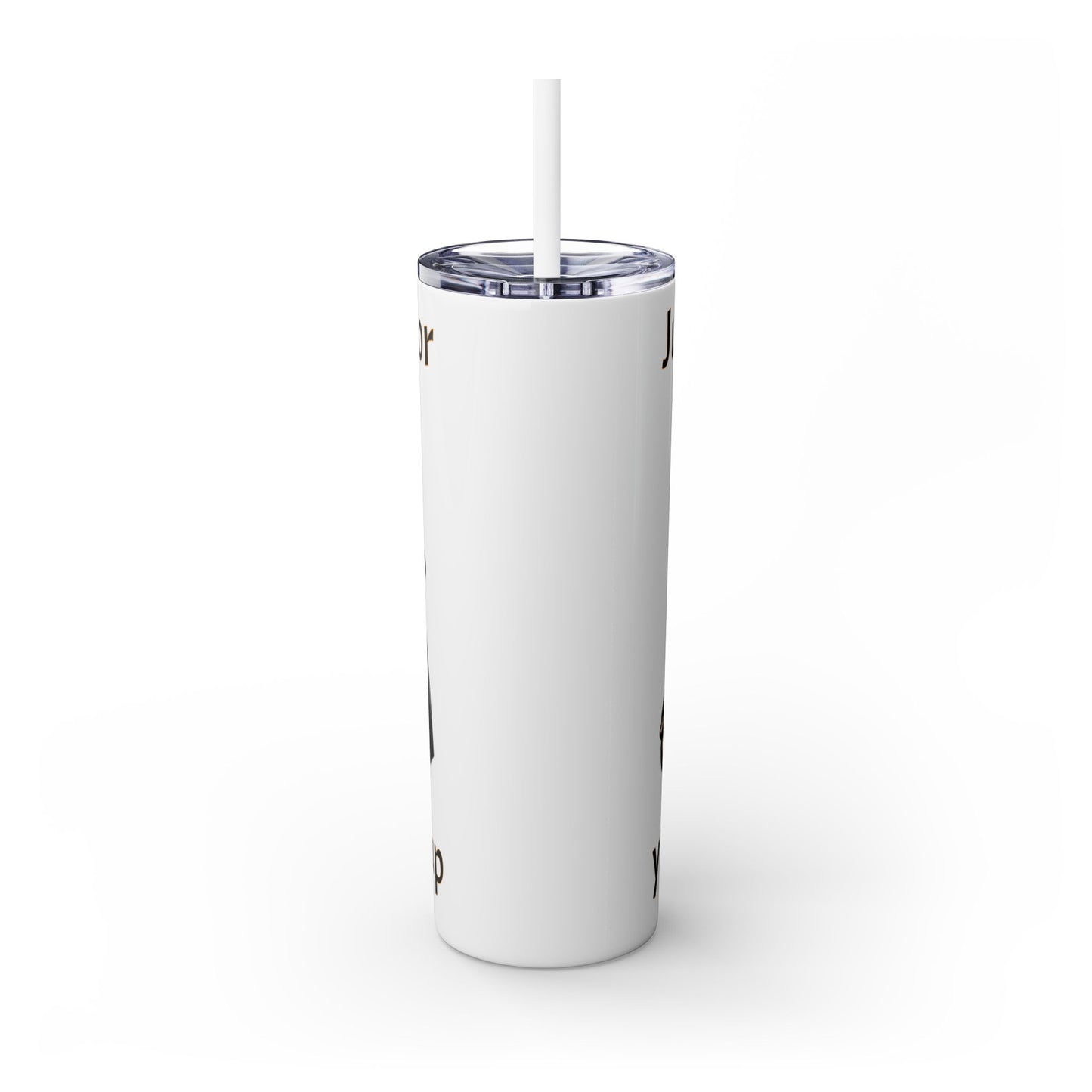 Waiting for y'all to Ready Up Skinny Tumbler with Straw, 20oz