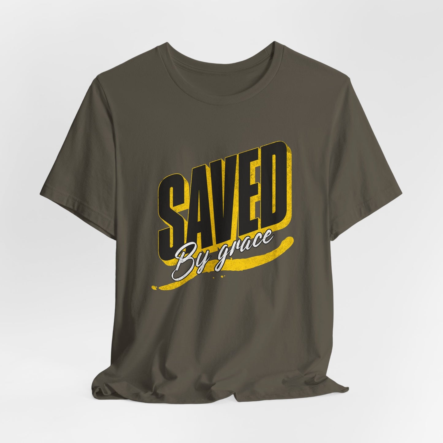 Christian Tee Saved by Grace Shirt