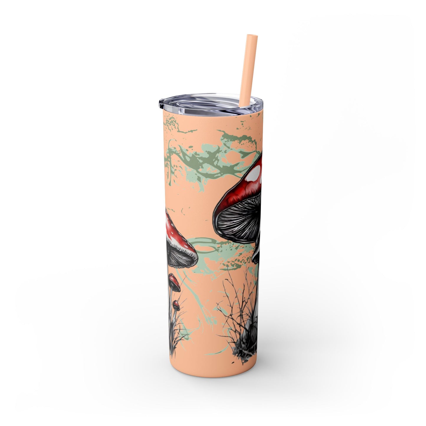 Tumbler Cup Mushrooms Design 20oz