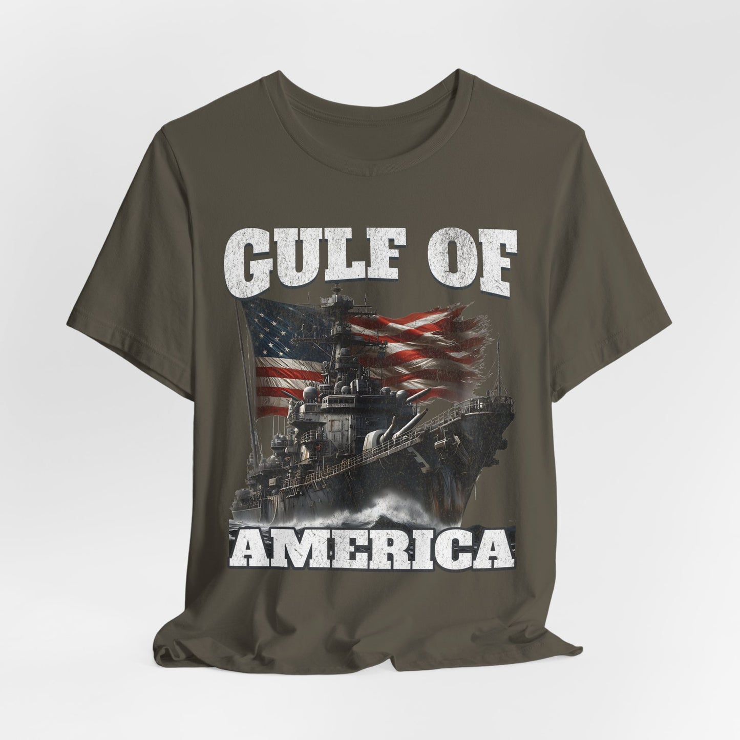 Gulf of America Unisex Shirt, Short Sleeve Graphic Tee, Patriotic USA T-shirt, America Pride Shirt, American Flag Tee, gulf shirt,