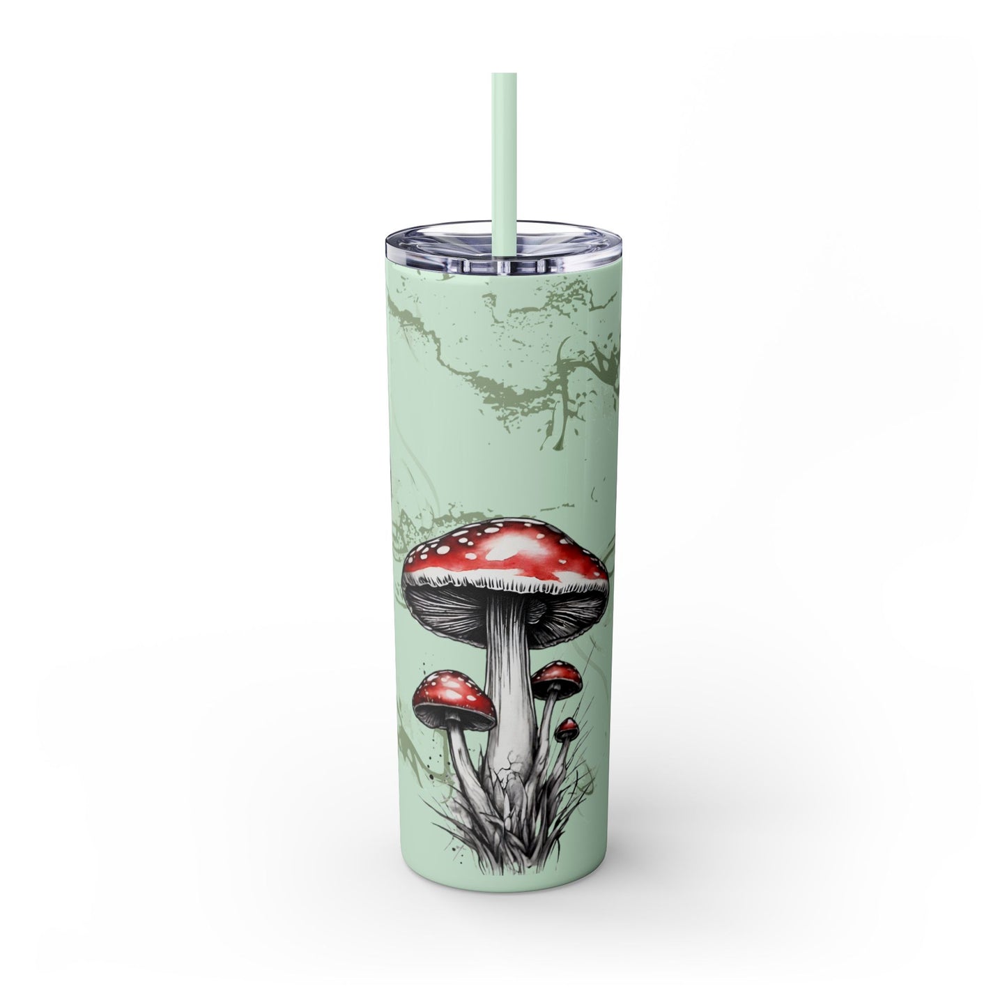 Tumbler Cup Mushrooms Design 20oz