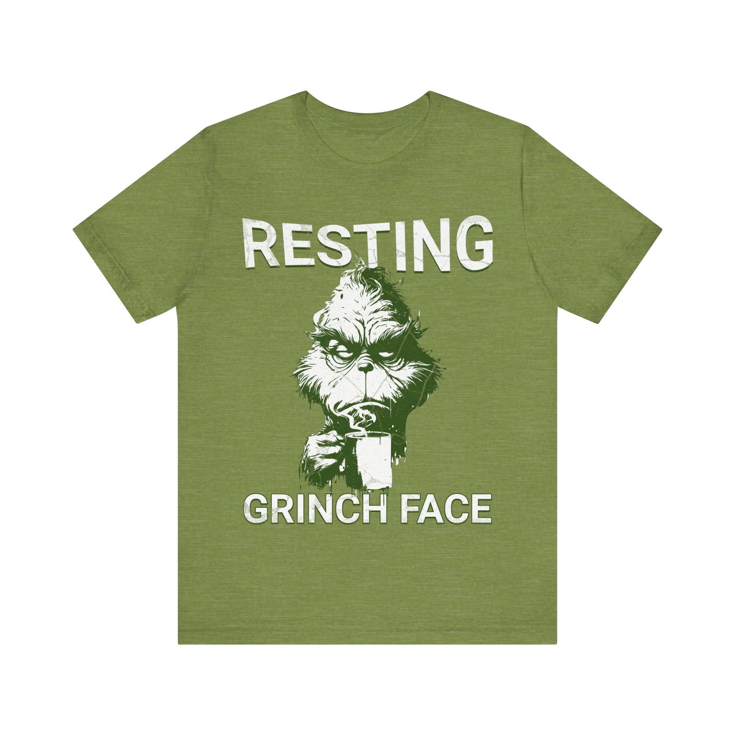 Grinch Resting Grinch Face- Tee