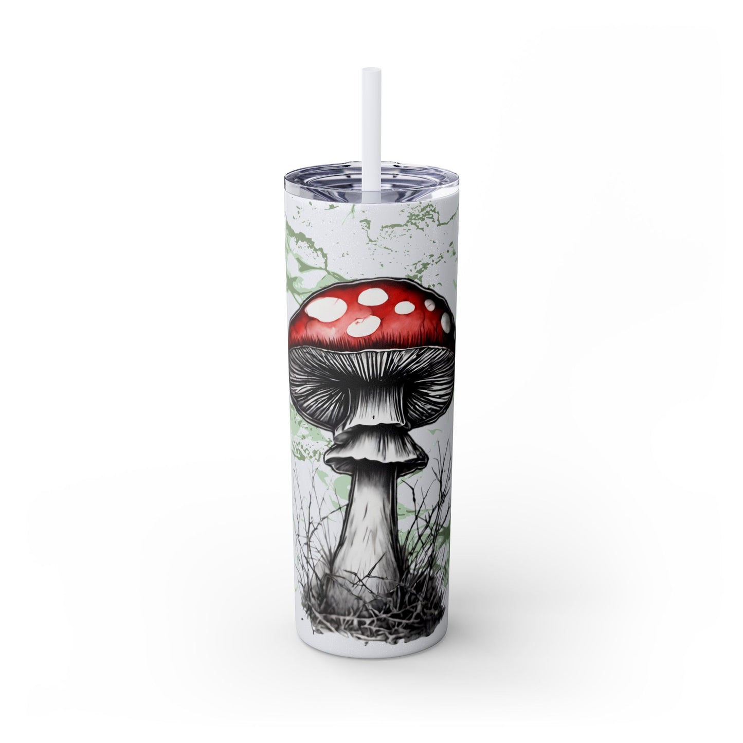 Tumbler Cup Mushrooms Design 20oz