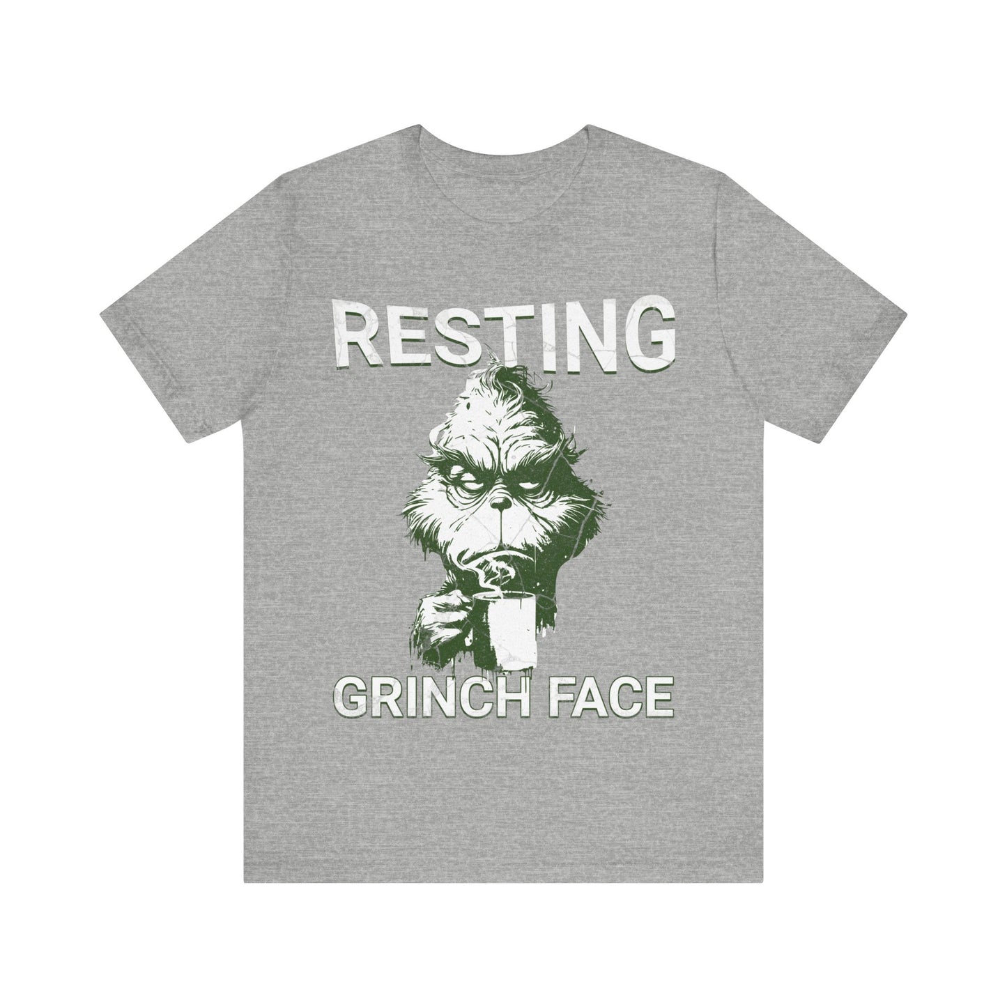 Grinch Resting Grinch Face- Tee