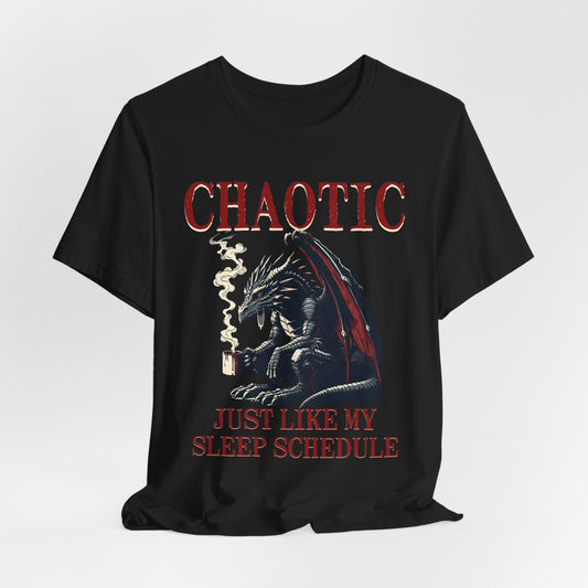 Dragon Coffee Tee - Chaotic Sleep Schedule Shirt