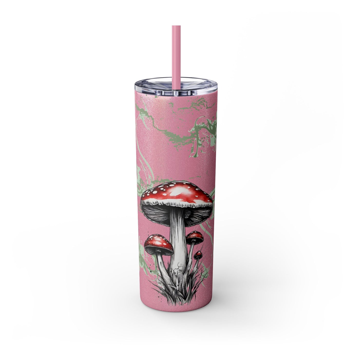 Tumbler Cup Mushrooms Design 20oz