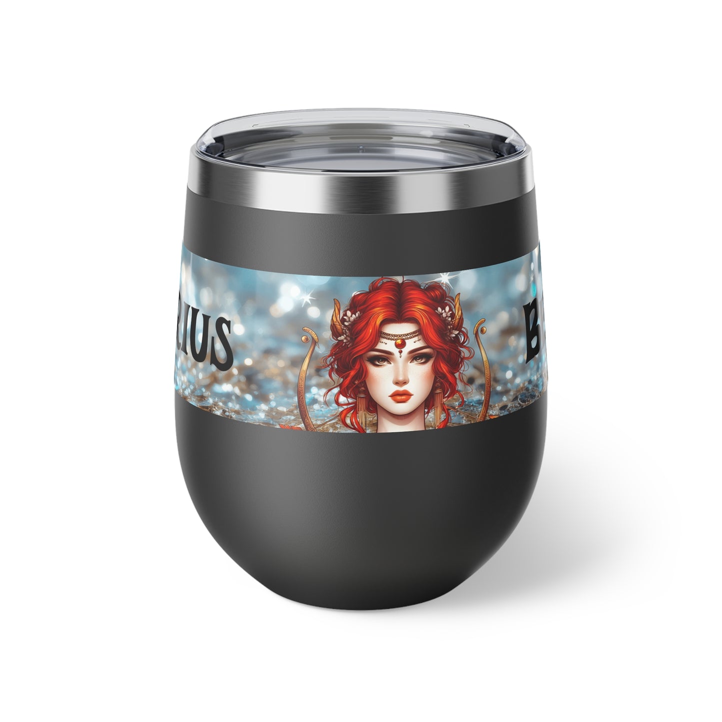 Sagittarius Beauty Copper Vacuum Insulated Cup, 12oz