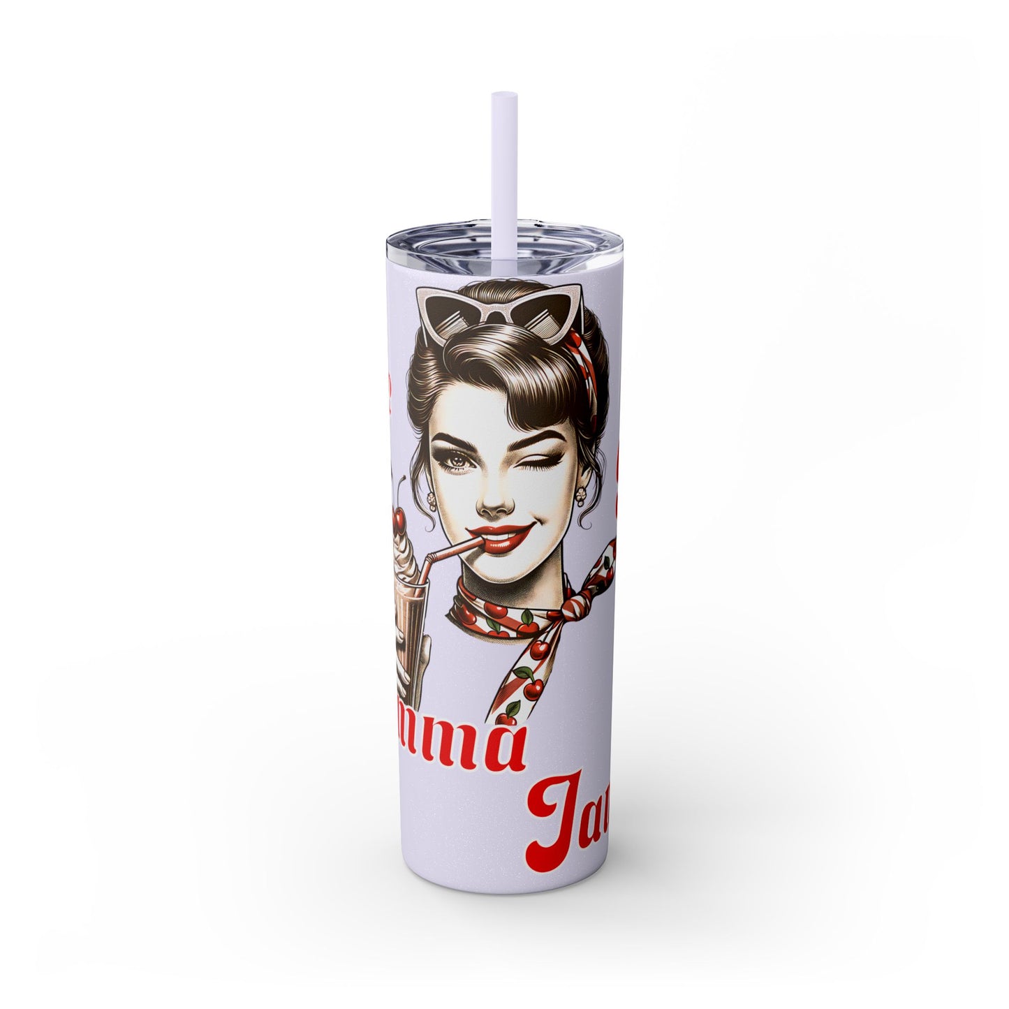 One bad mamma jamma vintage Skinny Tumbler