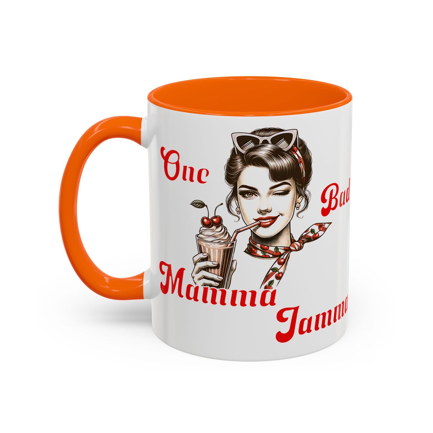Mug - Vintage Woman One Bad Mamma Jamma