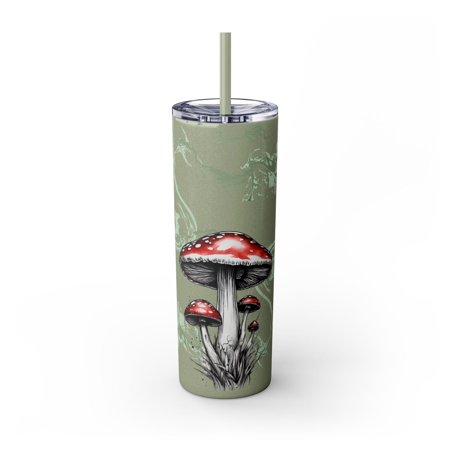 Tumbler Cup Mushrooms Design 20oz