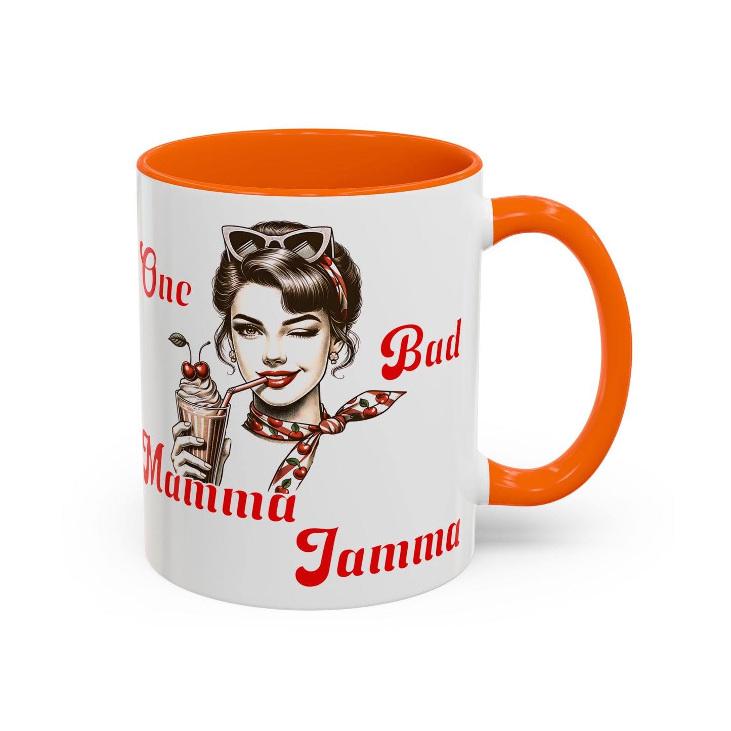 Mug - Vintage Woman One Bad Mamma Jamma