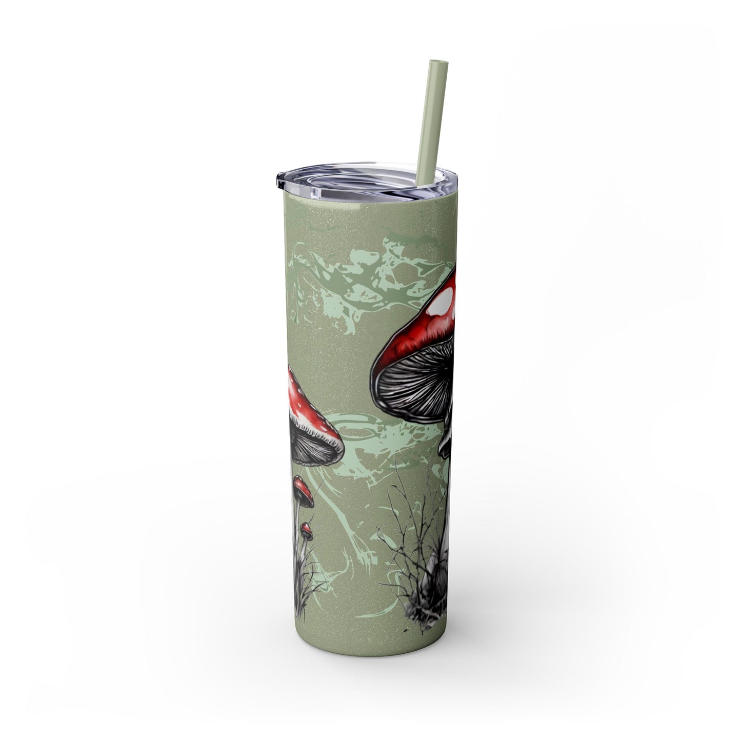 Tumbler Cup Mushrooms Design 20oz