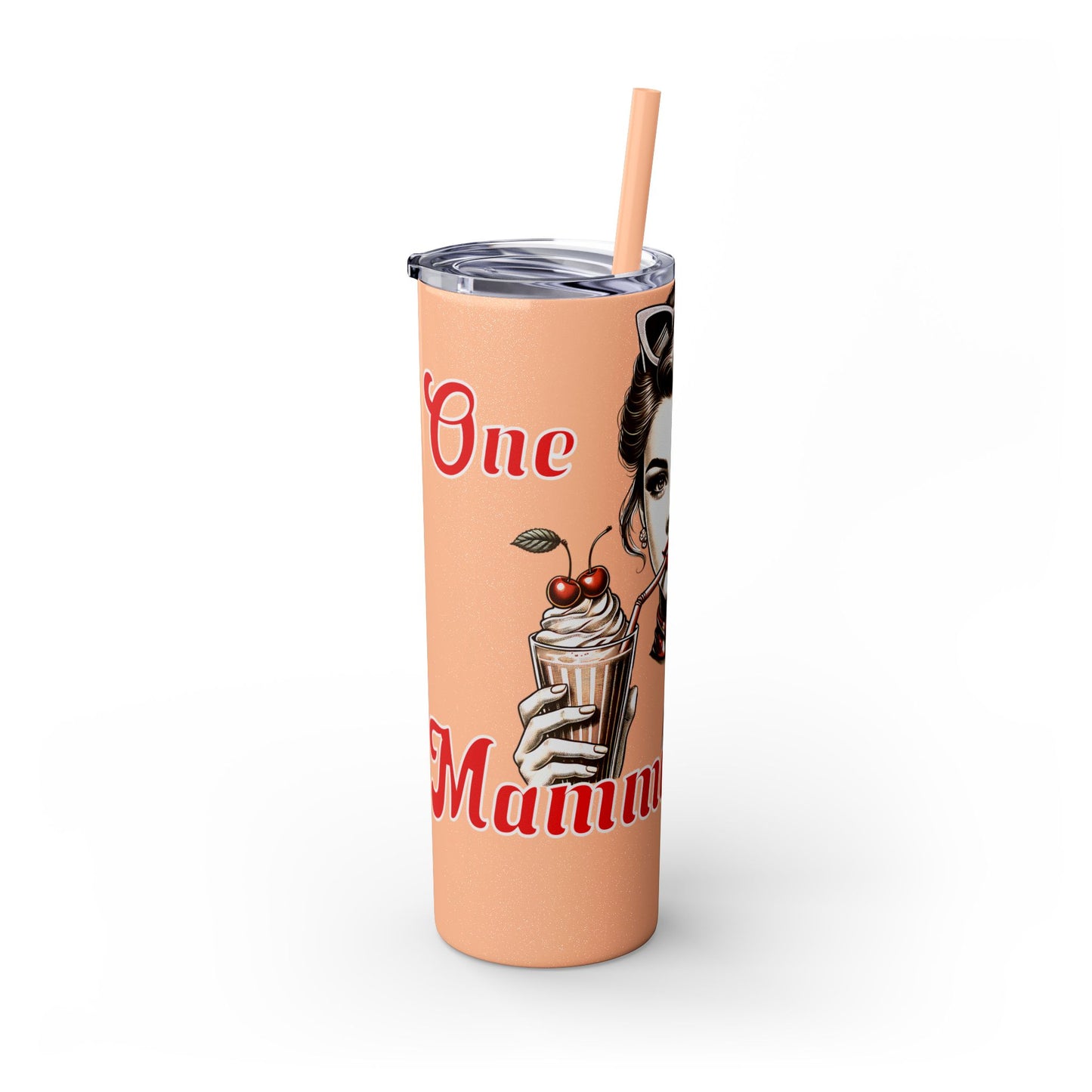 One bad mamma jamma vintage Skinny Tumbler