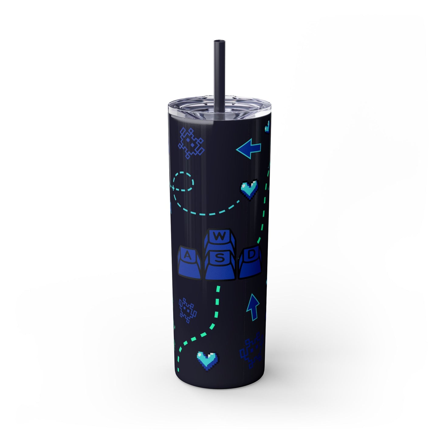 Gaming Tumbler - I Like the Way You Move, 20oz Skinny Tumbler with Straw