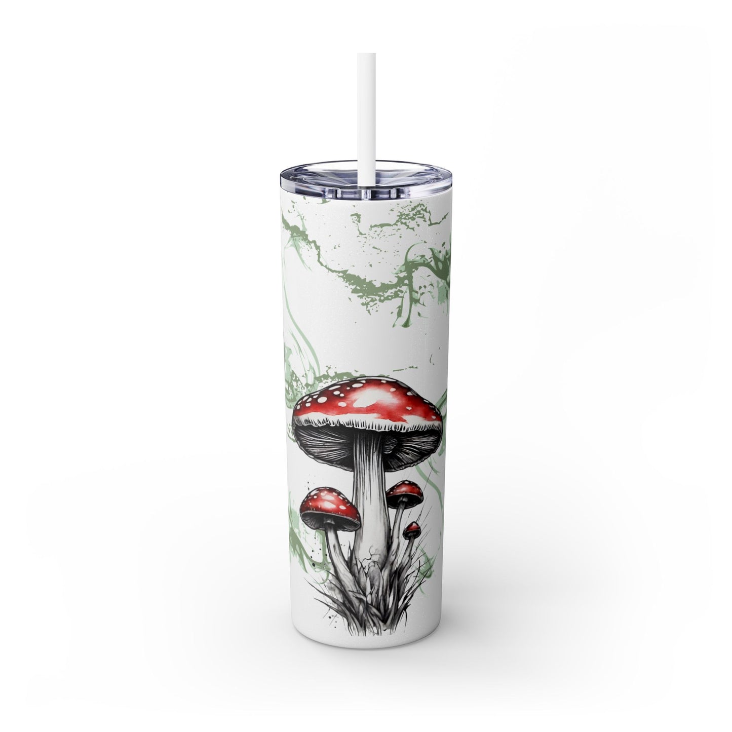 Tumbler Cup Mushrooms Design 20oz