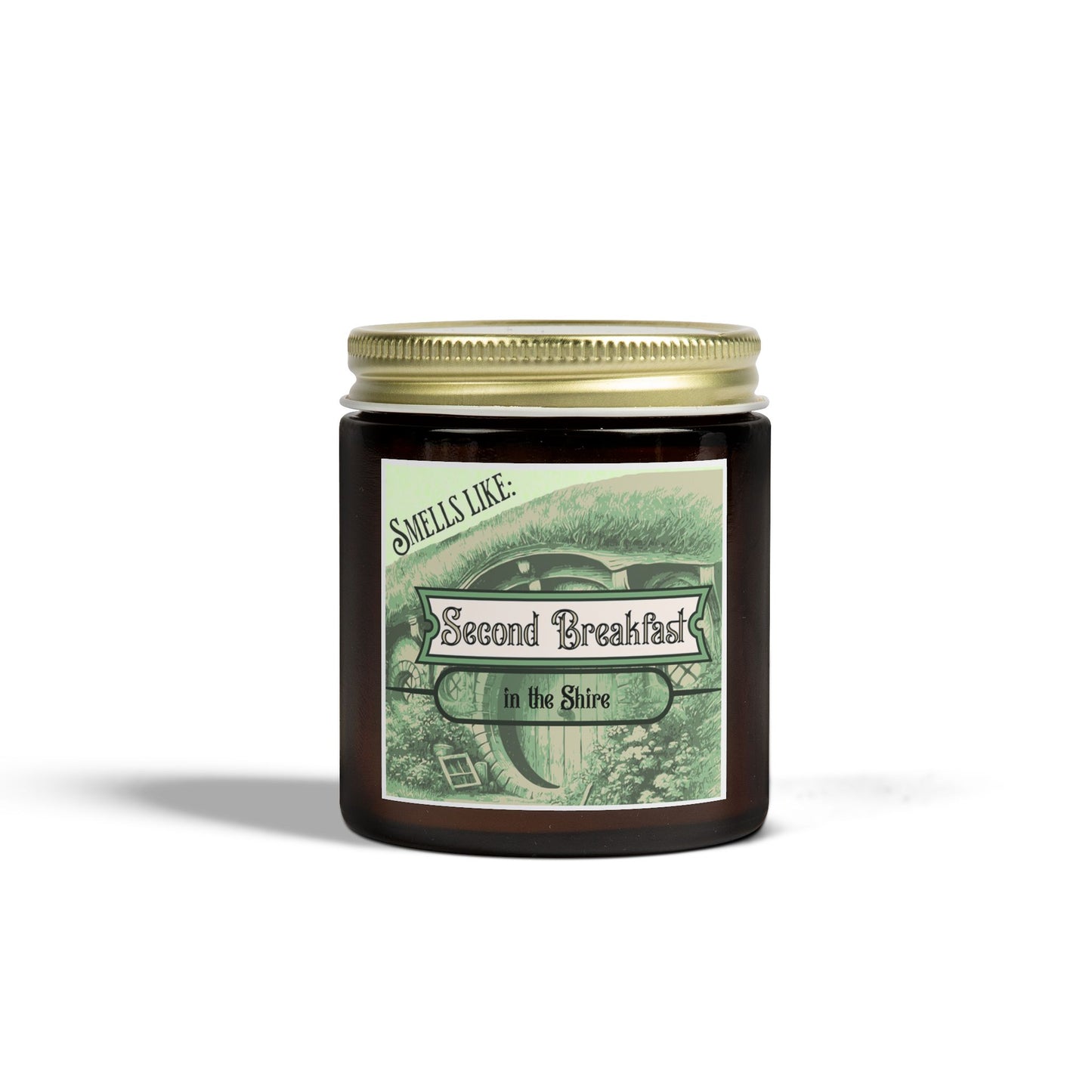 Scented Candle, Second Breakfast in the Shire, Coconut Apricot Wax, 4oz/9oz