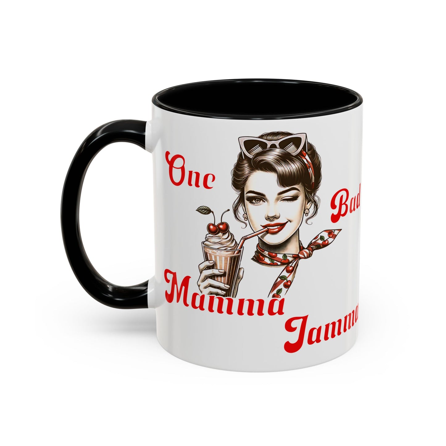 Mug - Vintage Woman One Bad Mamma Jamma