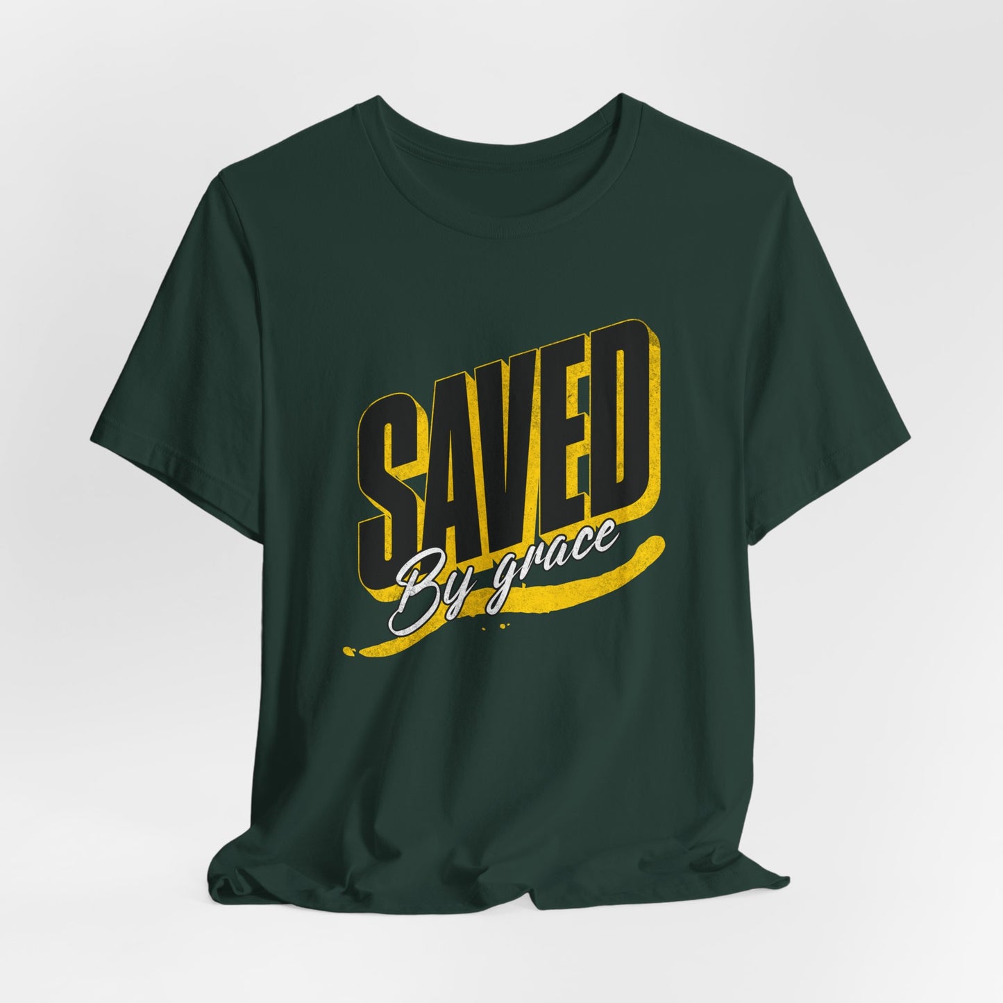 Christian Tee Saved by Grace Shirt