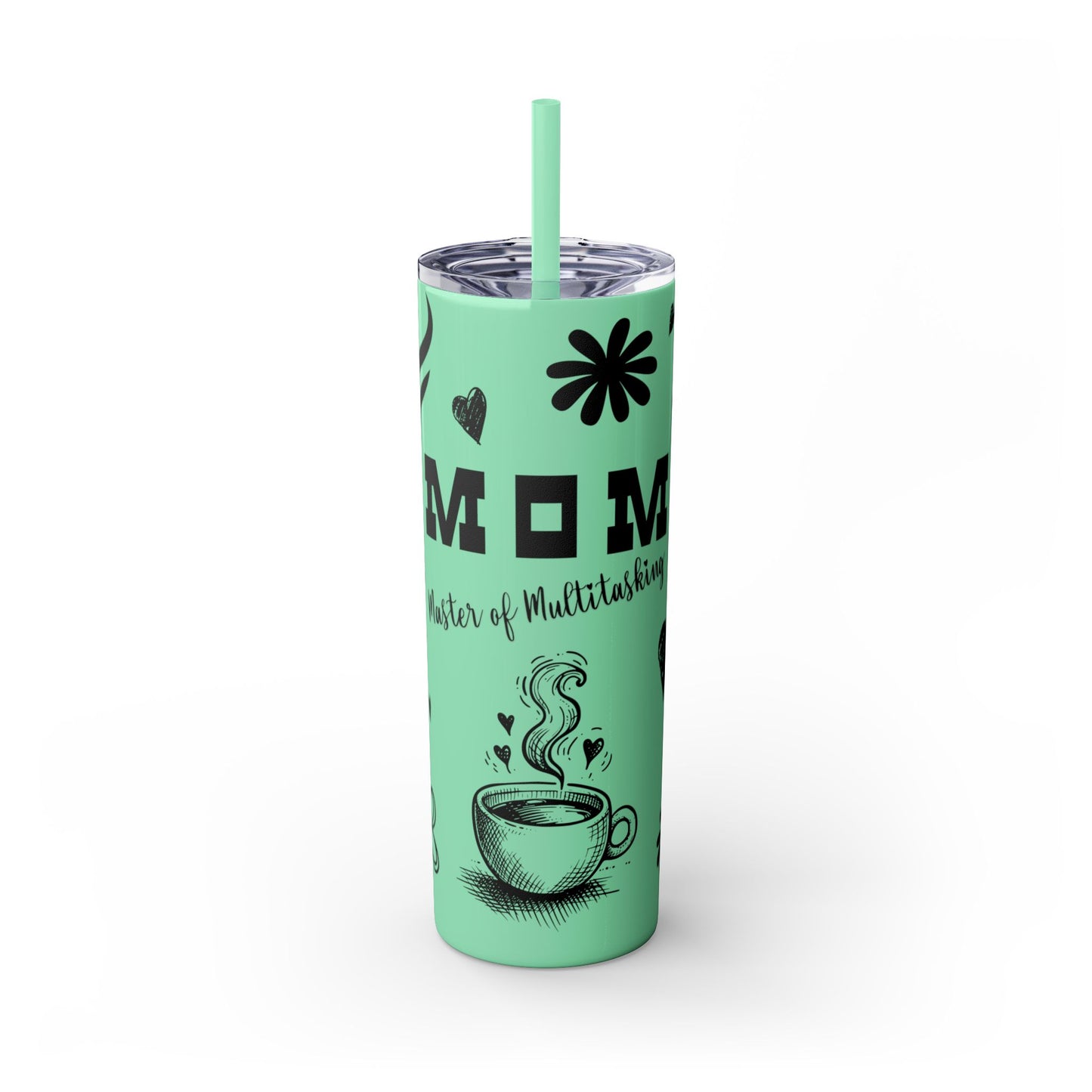 Tumbler with Straw - MOM Master of Multitasking Design