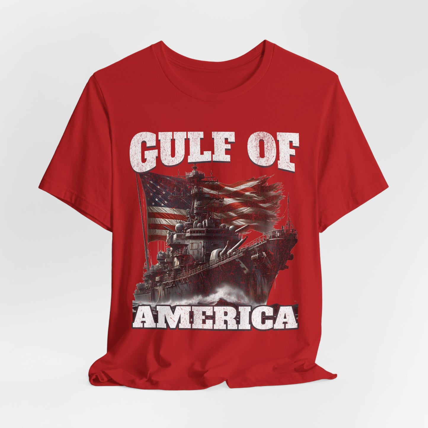 Gulf of America Unisex Shirt, Short Sleeve Graphic Tee, Patriotic USA T-shirt, America Pride Shirt, American Flag Tee, gulf shirt,