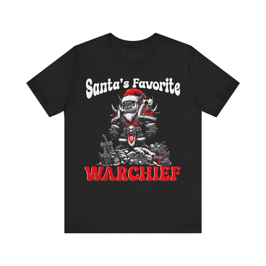 Gamer Tee, Wow shirt, Santa Hat Orc Tee, Video Game Gift, Gaming Apparel, Christmas Tee, Geek Shirt, christmas shirt, gamer shirt,