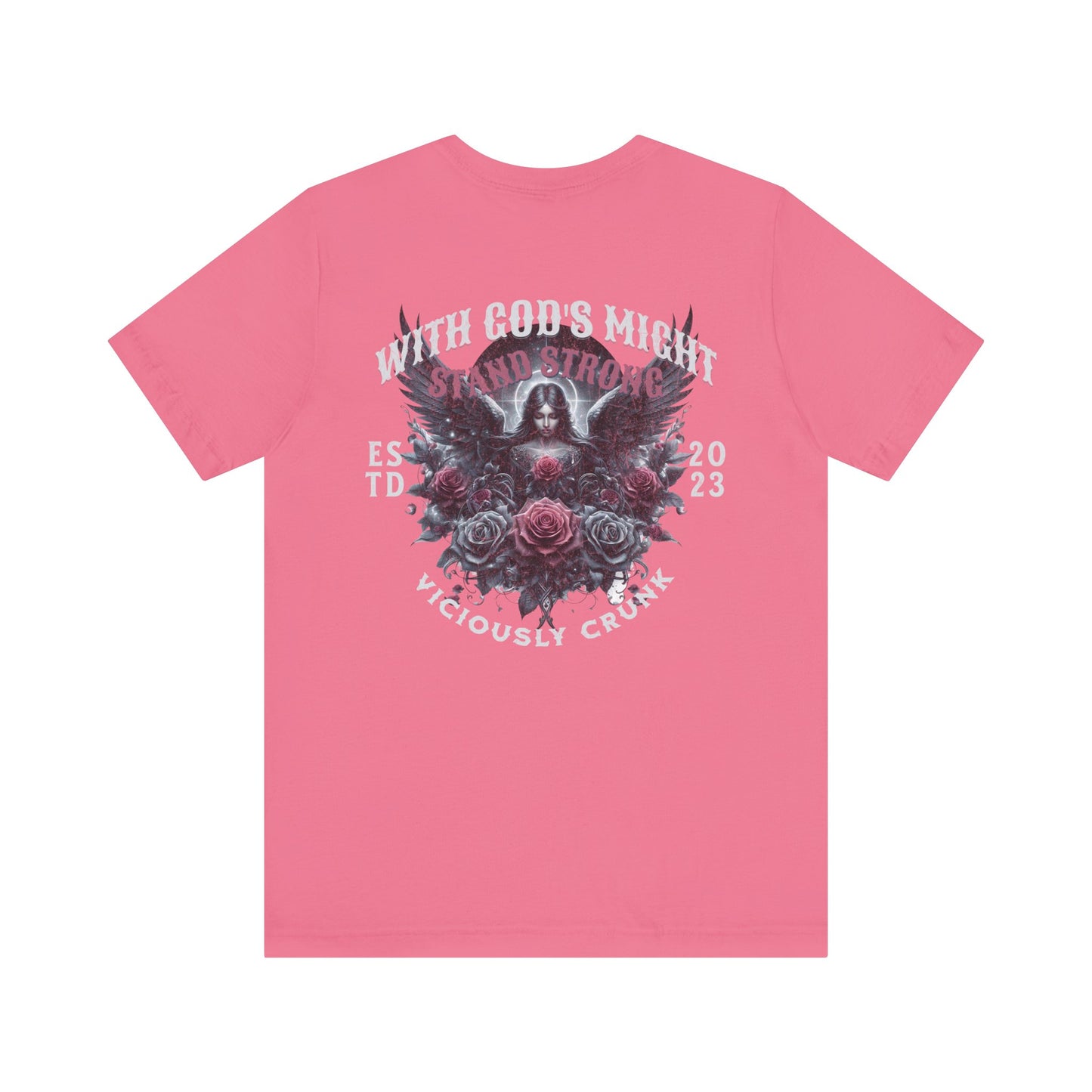 Graphic Tee - With Gods Might Stand Strong