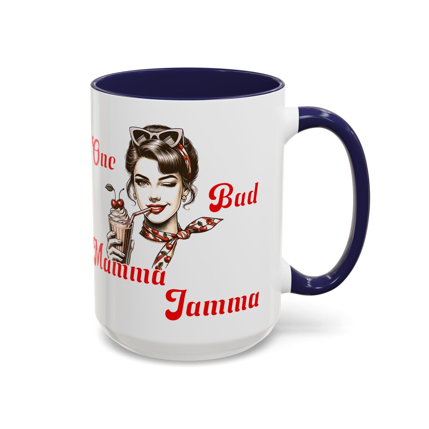 Mug - Vintage Woman One Bad Mamma Jamma