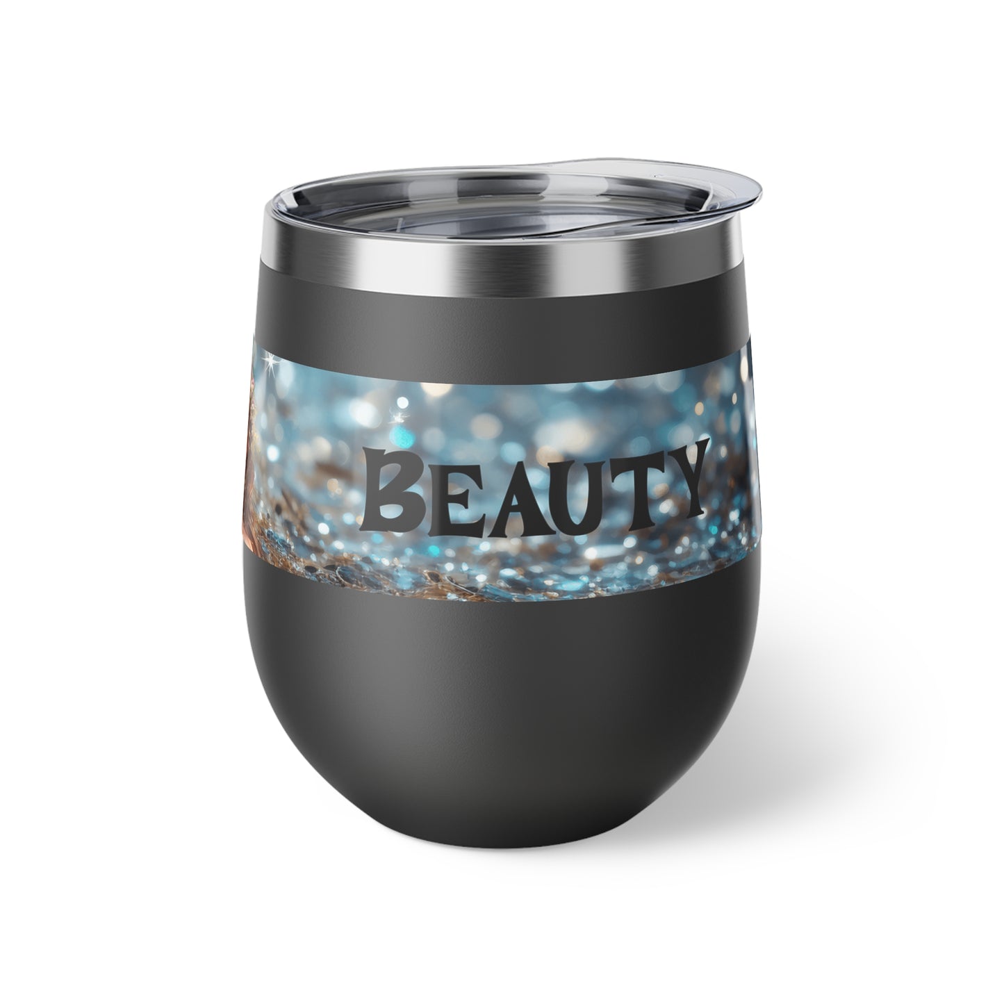 Virgo Beauty Copper Vacuum Insulated Cup, 12oz