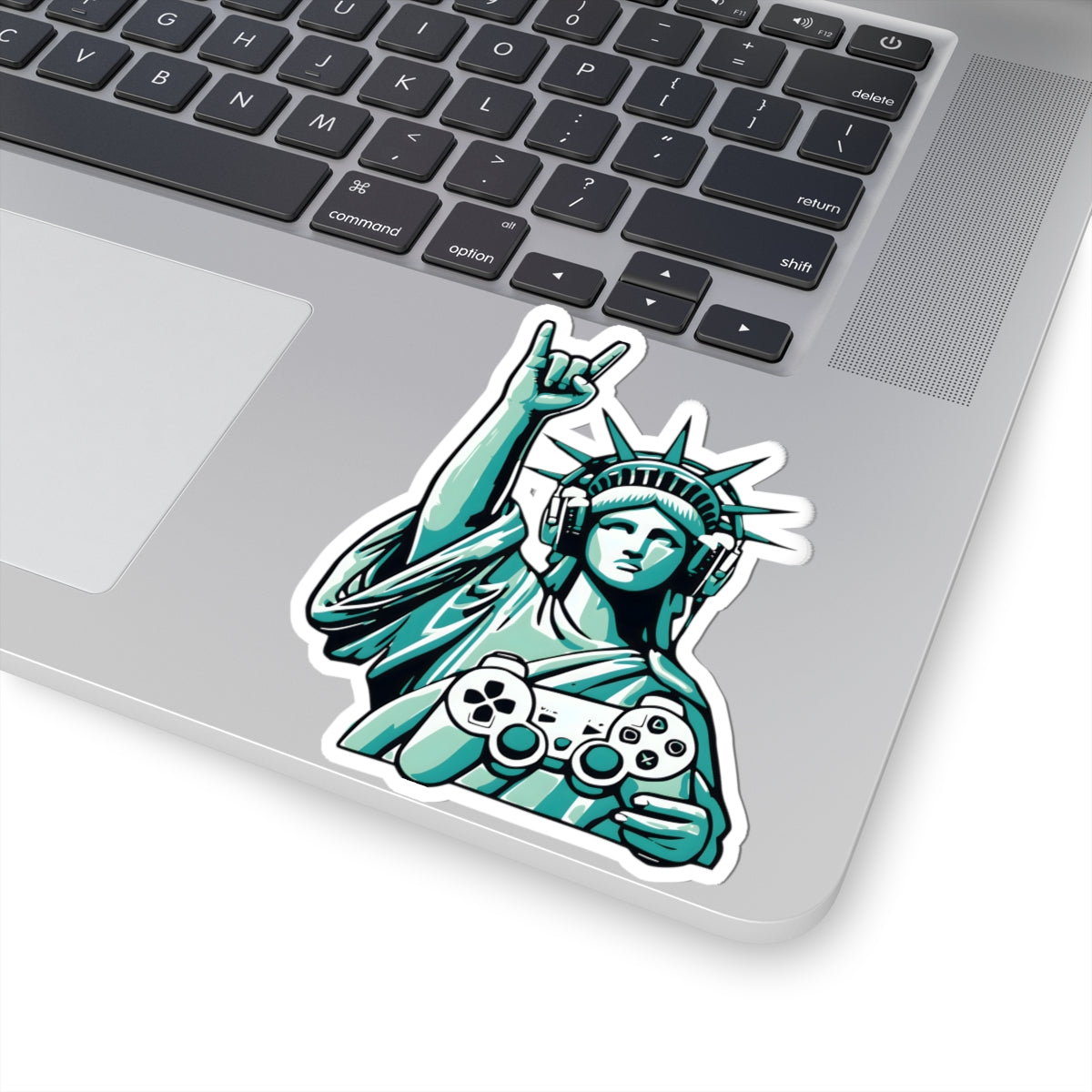 Gamer Stickers - Statue of Liberty Gaming Controller Design