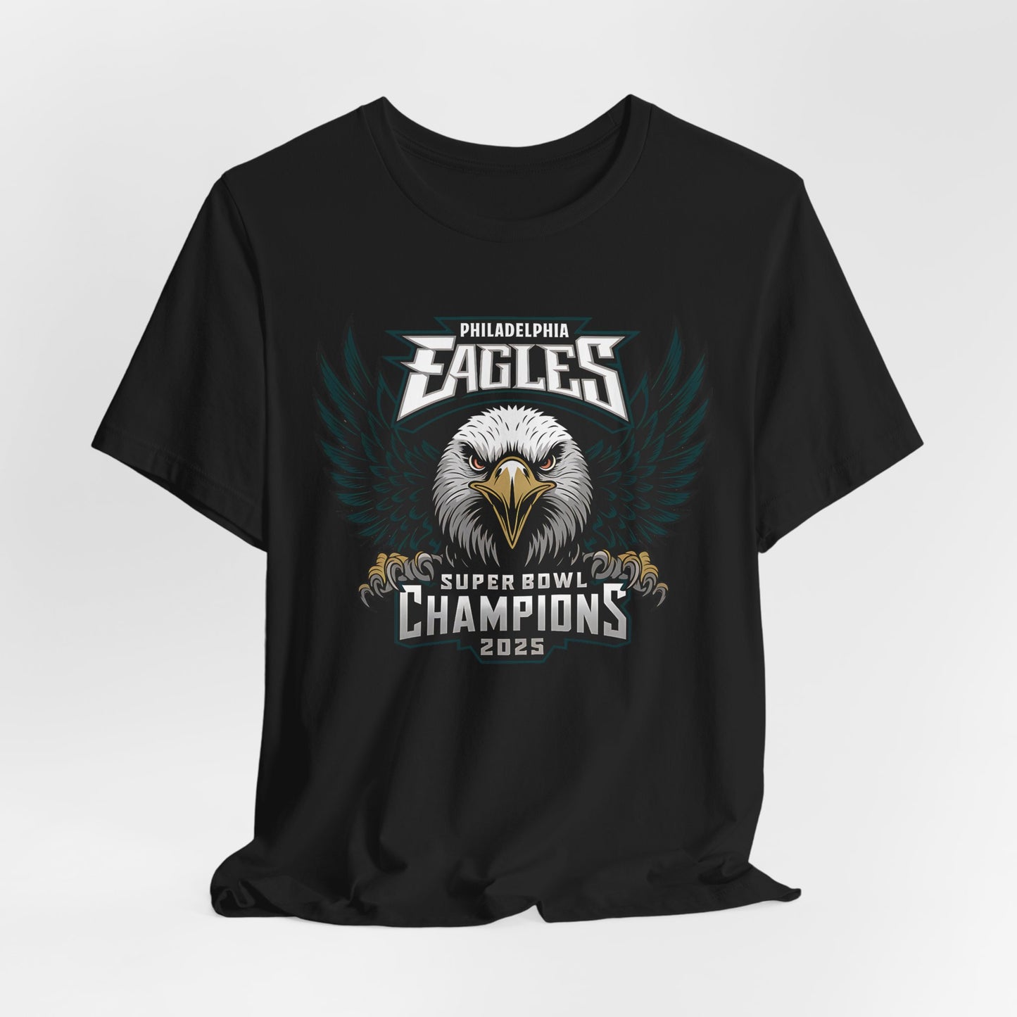 Super Bowl Champions Tee - Eagles, Sports Fan Apparel, Game Day Shirt, Commemorative T-Shirt, Philadelphia Eagles Gear