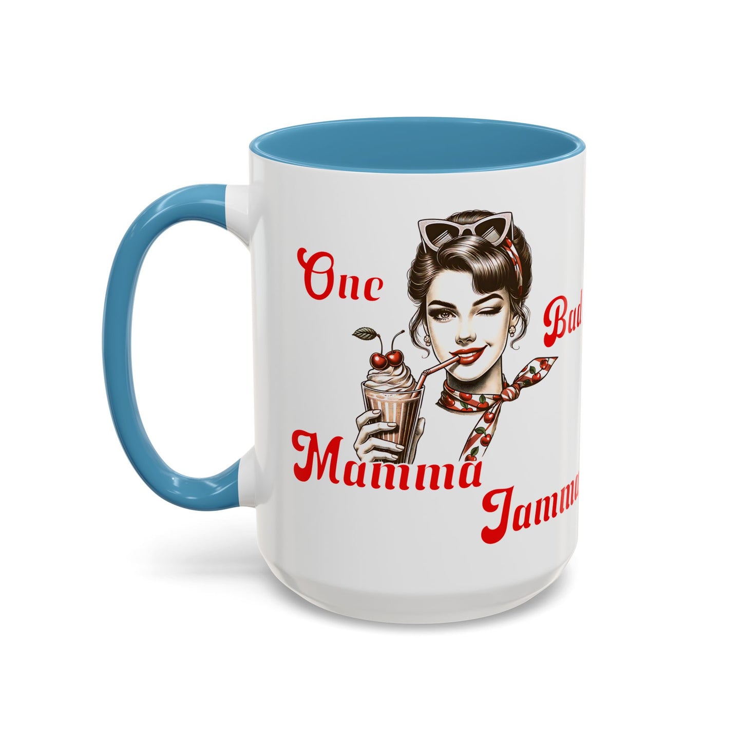 Mug - Vintage Woman One Bad Mamma Jamma