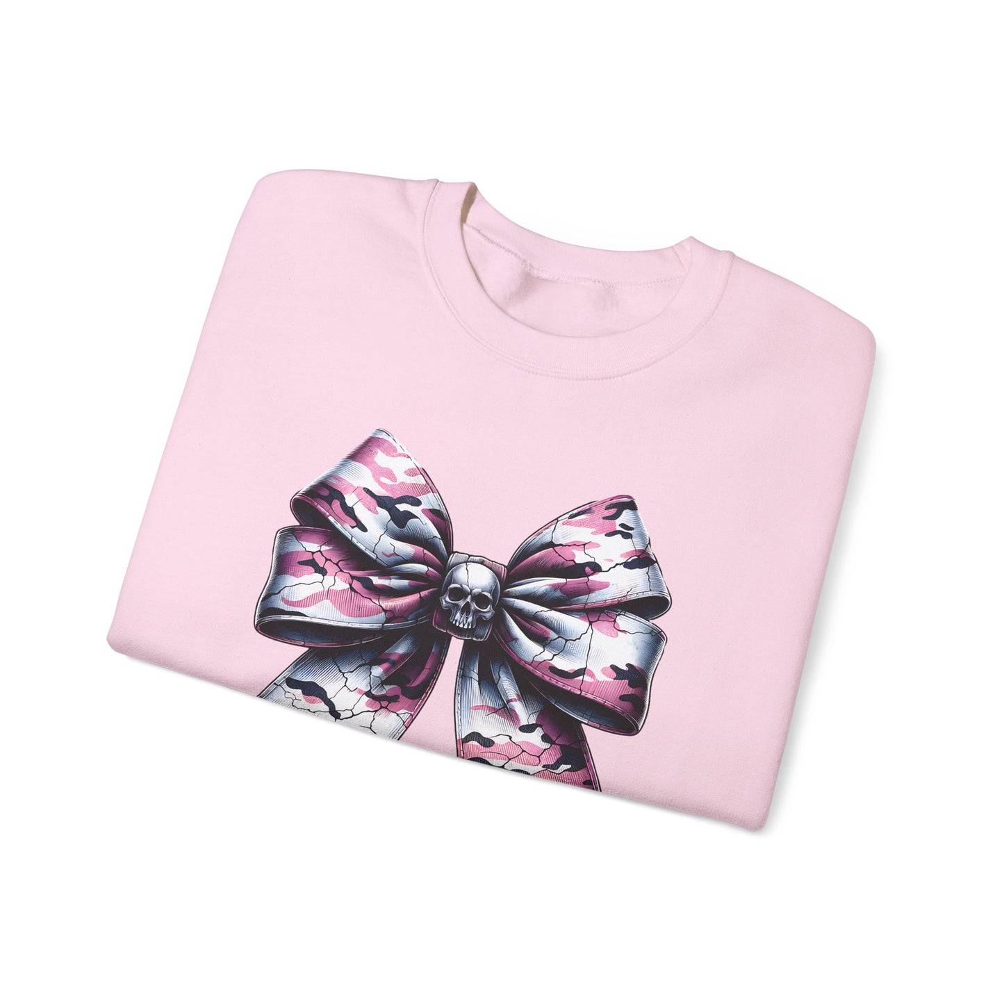 Pink Camo Bow Sweatshirt, Coquette Valentine's Day Heart Bow Sweatshirt, Retro Valentine Shirt, Valentines Day Bow Shirt, Coquette Bow T
