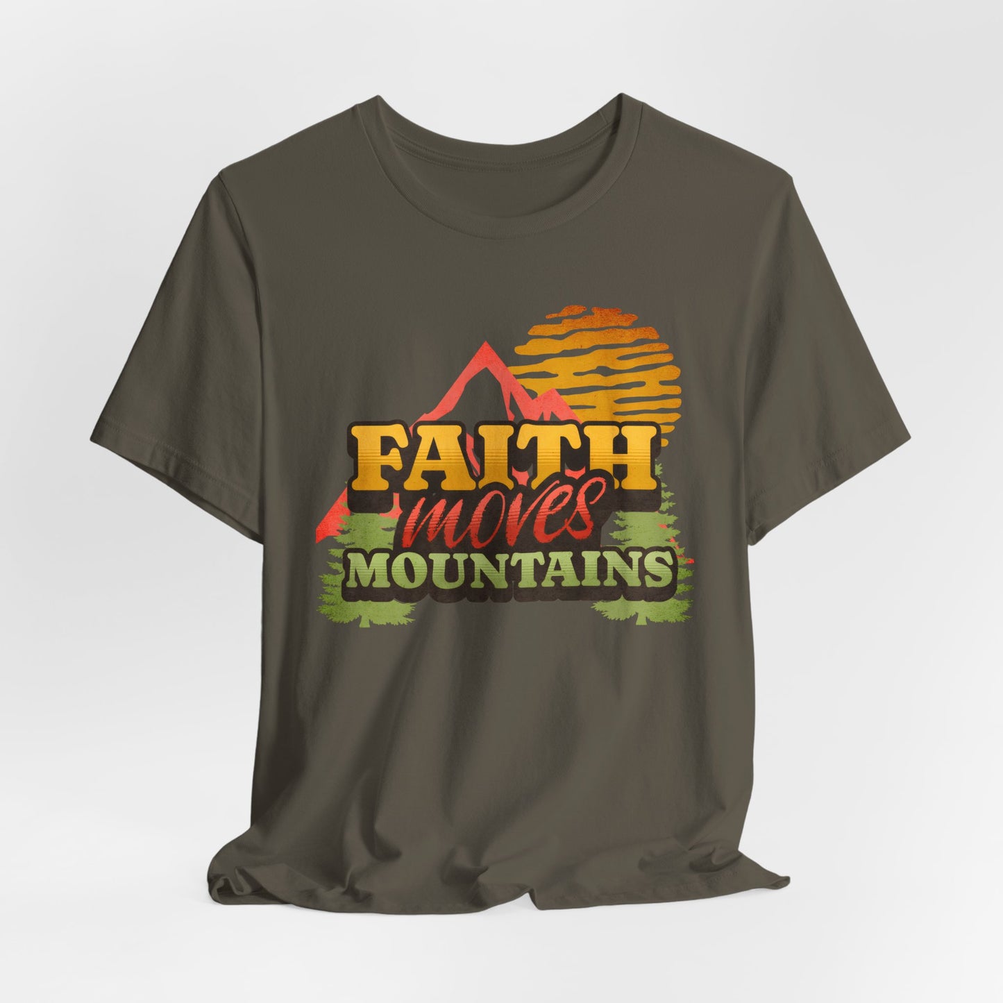 Faith Moves Mountains Tee