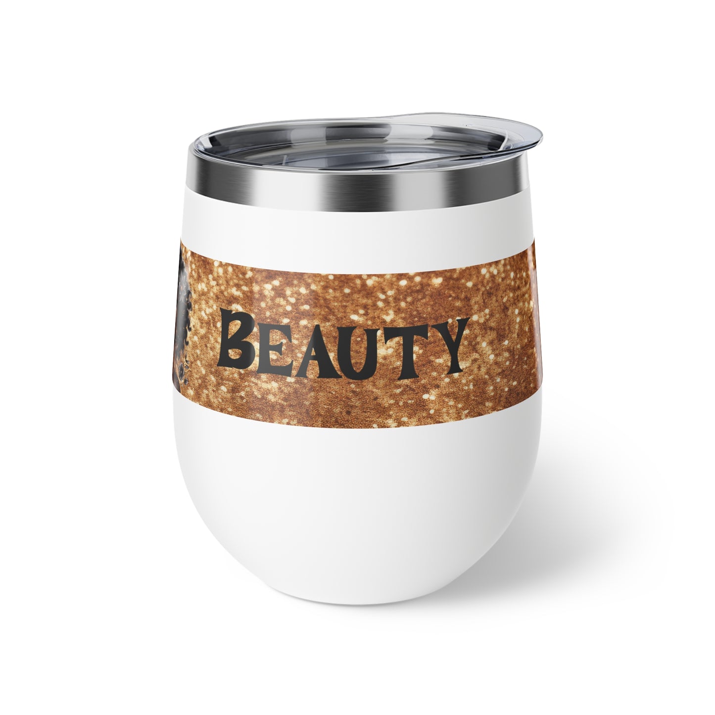 Gemini Beauty Copper Vacuum Insulated Cup, 12oz