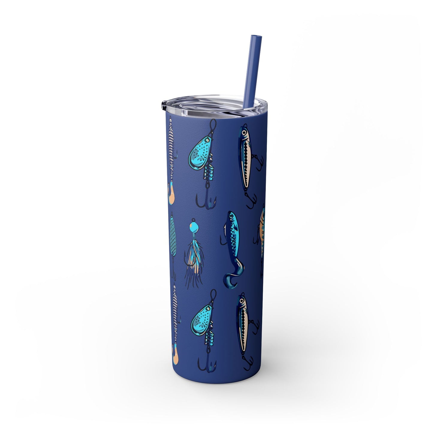 Fishing Lure Skinny 20oz Tumbler