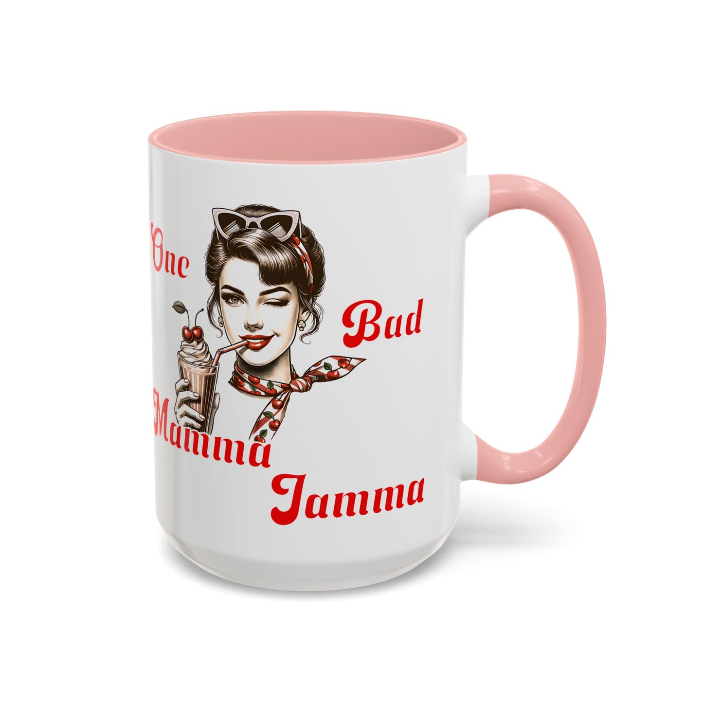 Mug - Vintage Woman One Bad Mamma Jamma